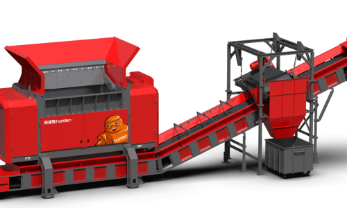 HARDEN One-Step Shredder: Core Strength in Solid Waste Shredding