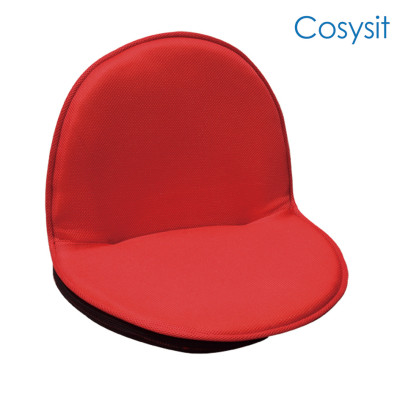CosySitソフトなパッド入りのビーチチェア、ハンドル、ライトグリーン、ブルー