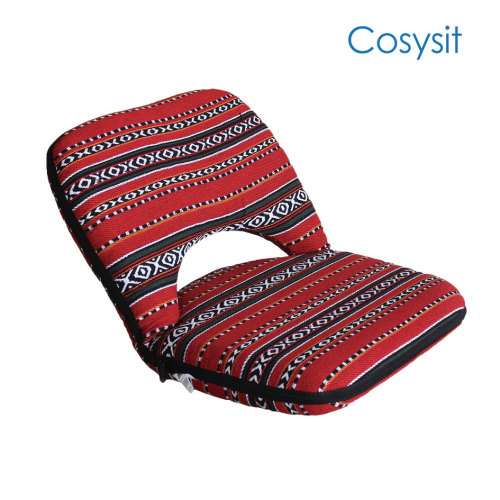 Cosysit赤い広場の床の椅子、サウジアラビアの生地