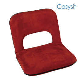 Cosysit 레드 거실 바닥 안락 의자