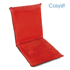 CosySit Festive Chinese Red Boden Stuhl Schlafsofa