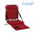Cosysit stadium folding chair with side pocket
