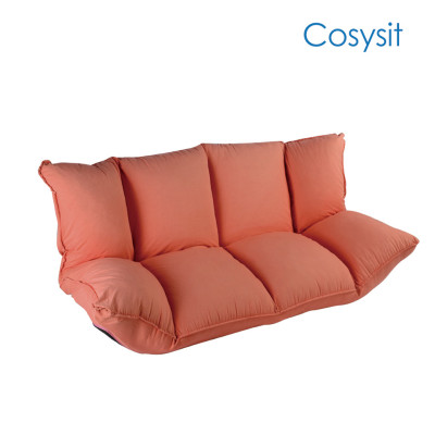 Cosysit Vital orange Складной напольный диван с задней опорой и подлокотником