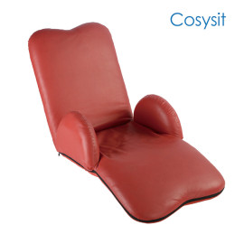 Cosysit lovely floor sofa chaise lounge with heart shaped armrest
