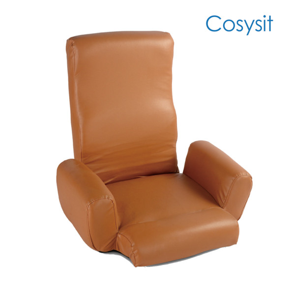Cosysit cadeira de piso de couro PU