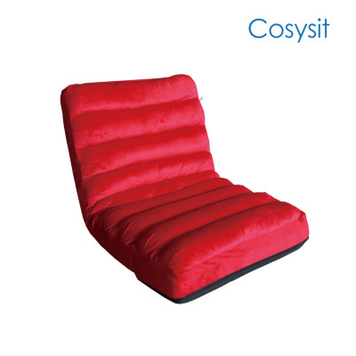 Cosysit sala de estar listra sofá único sofá dobrável cadeira do assoalho