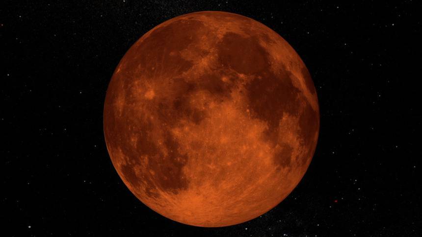 Der Freitagsblutmond wird die längste totale Mondfinsternis des 21. Jahrhunderts sein