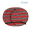 Cosysit saudi fabric folding round adjustable floor chair