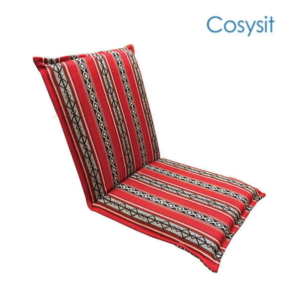 CosySit saudi fabric indoor gaming padded folding chair leg floor protector