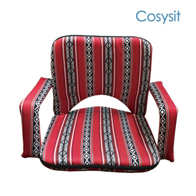 CosySit saudi fabric legless floor sitting chair with armrest for gaming