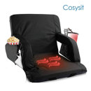 Cosysit outdoor floor waterproof portable heated bleacher stadium heating seating chair hot sale on amazon