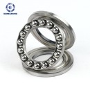 SUNBEARING Rodamiento de bolas de empuje 51106 Plata 30 * 47 * 11 mm Acero al cromo GCR15