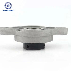 SUNBEARING Cojinete de bloque de almohada UCFL204 Gris 113 * 60 * 25.5 mm Acero al cromo GCR15