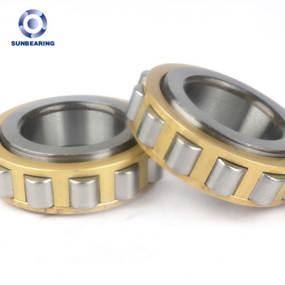 SUNBEARING Cylindrical Roller Bearing RN310 Yellow and Silver 50*95*27mm Chrome Steel GCR15
