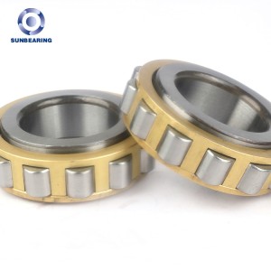 SUNBEARING Cylindrical Roller Bearing RN310 Yellow and Silver 50*95*27mm Chrome Steel GCR15