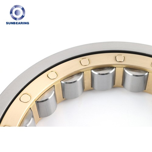 SUNBEARING Cylindrical Roller Bearing NU209 Yellow and Silver 45*85*19mm Chrome Steel GCR15