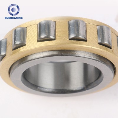 SUNBEARING Cylindrical Roller Bearing RN206 Yellow 30*53.5*16mm Chrome Steel GCR15