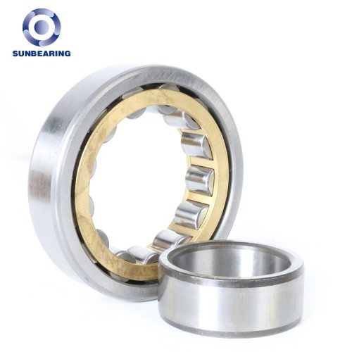 SUNBEARING Cylindrical Roller Bearing NU314 Yellow and Silver 70*150*35mm Chrome Steel GCR15