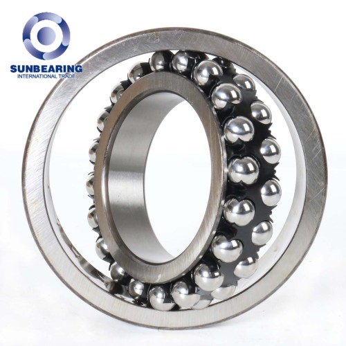 SUN BEARING اضعا الكرة محاذاة ذاتية 1214 الفضة 70 * 125 * 24MM الفولاذ المقاوم للصدأ