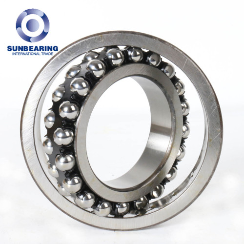 SUN BEARING اضعا الكرة محاذاة ذاتية 1214 الفضة 70 * 125 * 24MM الفولاذ المقاوم للصدأ