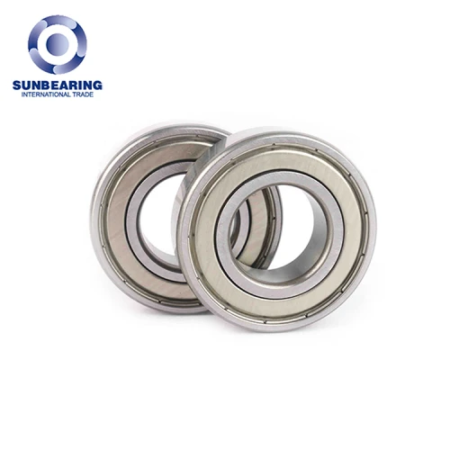 SUNBEARING Rodamiento rígido de bolas 6205ZZ Plata 25 * 52 * 15 mm Acero al cromo GCR15