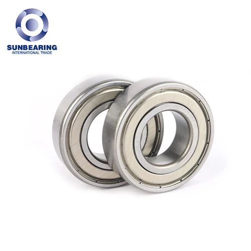 SUNBEARING Rodamiento rígido de bolas 6205ZZ Plata 25 * 52 * 15 mm Acero al cromo GCR15
