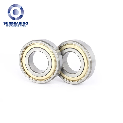 SUNBEARING Rodamiento rígido de bolas 6205ZZ Plata 25 * 52 * 15 mm Acero al cromo GCR15
