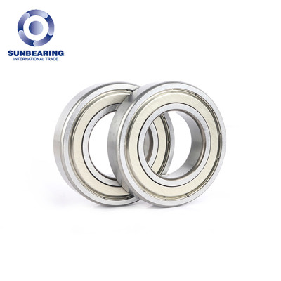 SUNBEARING Deep Groove Ball Bearing 6209 ZZ Silver 45*85*19mm Chrome Steel GCR15