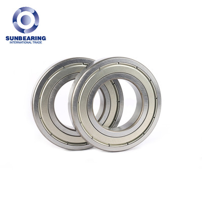 SUNBEARING Deep Groove Ball Bearing 6213 Silver 65*120*23mm Chrome Steel GCR15