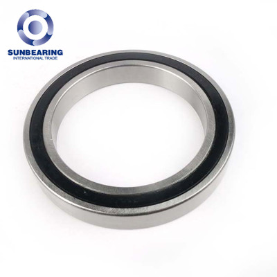 SUNBEARING Deep Groove Ball Bearing 6920 2RS Black and Silver 100*140*20mm Chrome Steel GCR15
