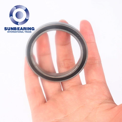 SUNBEARING Радиальный шарикоподшипник 6807 RS Черный 35 * 47 * 7 мм Хромированная сталь GCR15