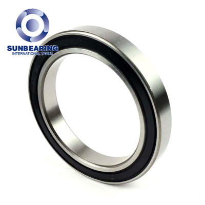 SUNBEARING Deep Groove Ball Bearing 6915 2RS Silver 70*105*16mm Chrome Steel GCR15