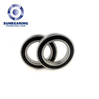 SUNBEARING Deep Groove Ball Bearing 6016 Silver 80*125*22mm Chrome Steel GCR15