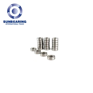 SUNBEARING Радиальный шарикоподшипник 688 Серебро 8 * 16 * 4 мм из нержавеющей стали GCR15