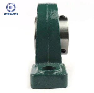 Bloque de almohada SUNBEARING UCP211 Verde 55 * 63.5 * 219mm Hierro Fundido