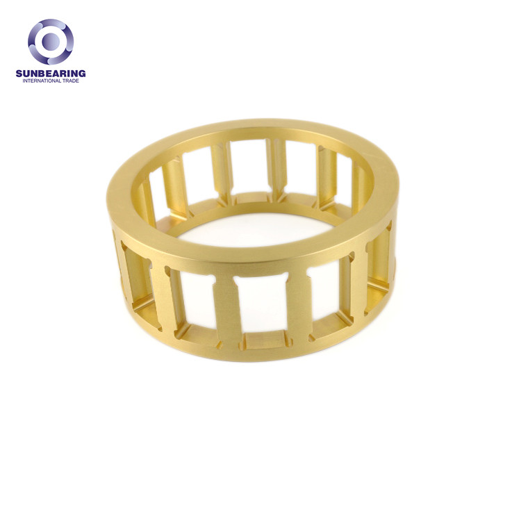 SUNBEARING Bearing Cage Yellow Brass Alloy Bearing Cage SUNBEARING
