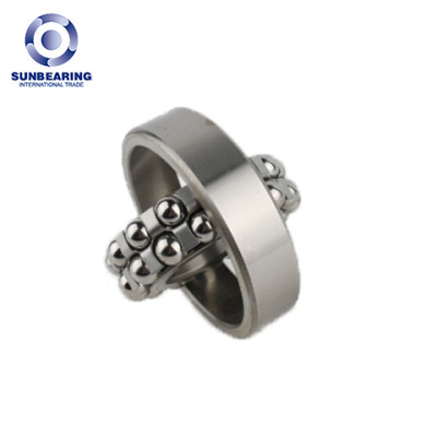 SUNBEARING Self-Aligning Ball Bearing 1213K Silver 65*120*23mm Stainless Steel