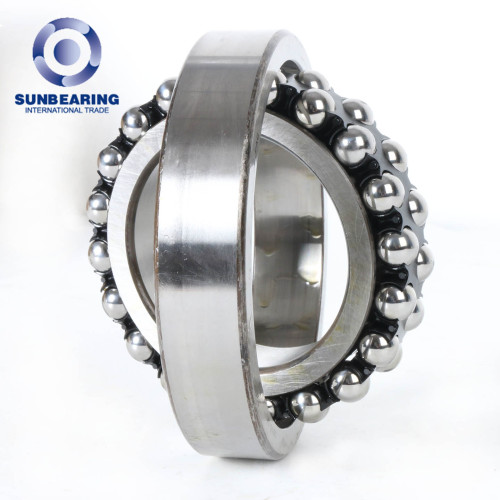 SUNBEARING Self-aligning Ball Bearing 1316 Silver 80*170*39mm Chrome Steel GCR15