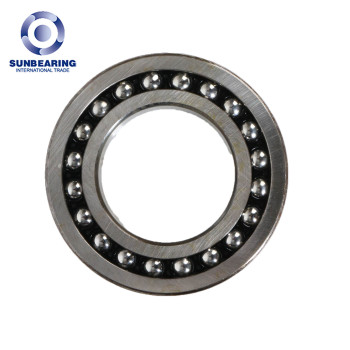 SUNBEARING Self-aligning Ball Bearing 1316 Silver 80*170*39mm Chrome Steel GCR15