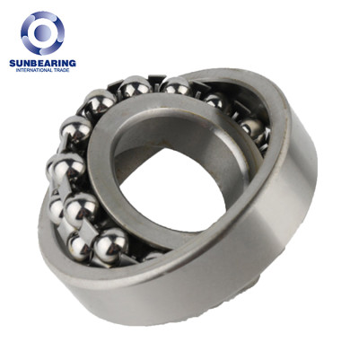 SUNBEARING 2312 Self-aligning Ball Bearing Silver 60*130*46mm Stainless Steel