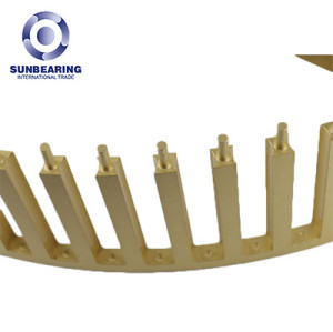 SUNBEARING Bearing Cage Gold Brass
