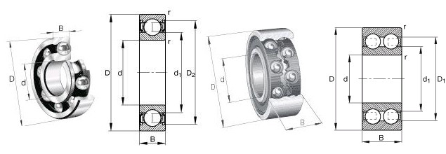 ball bearing drawing