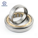 SUNBEARING Rodamiento de rodillos cilíndricos NU207EM Plata 35 * 72 * 17 mm Acero al cromo GCR15