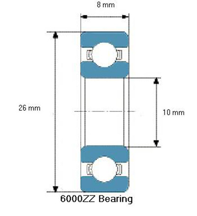 What kind of bearing is SE6000ZZSTMSA7C3 YS? Can I replace it with 6000ZZ?