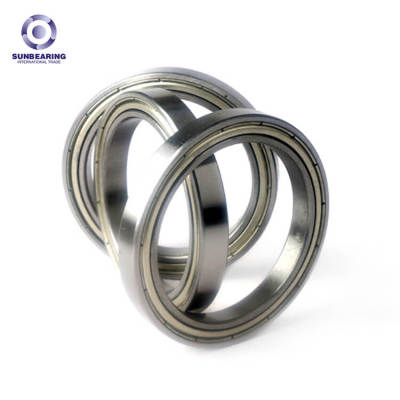16011 Single Row Deep Groove Radial Ball Bearing 55*90*11mm Chrome Steel SUNBEARING