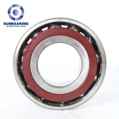 SUNBEARING 7008C Angular Contact Ball Bearing Silver 40*68*15mm Chrome Steel GCR15