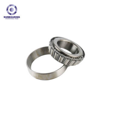 SUNBEARING 30208 Tapered Roller Bearing Silver 40*80*18mm Chrome Steel GCR15