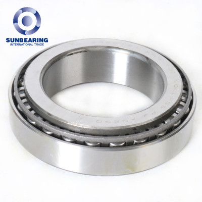 SUNBEARING 30220 Tapered Roller Bearing Silver 100*180*37mm Chrome Steel GCR15