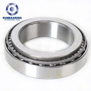 SUNBEARING 30220 Tapered Roller Bearing Silver 100*180*37mm Chrome Steel GCR15
