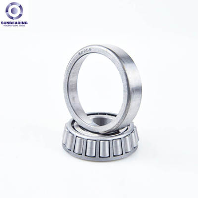 SUNBEARING 32007 Tapered Roller Bearing Silver 35*62*18mm Chrome Steel GCR15
